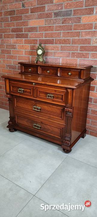 Ekskluzywna komoda eklektyczna antyk lubuskie Łagów