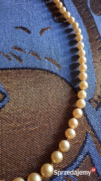 WIEKOWE DOJRZAŁE HERBACIANE PERŁY W NASZYJNIKU Piła