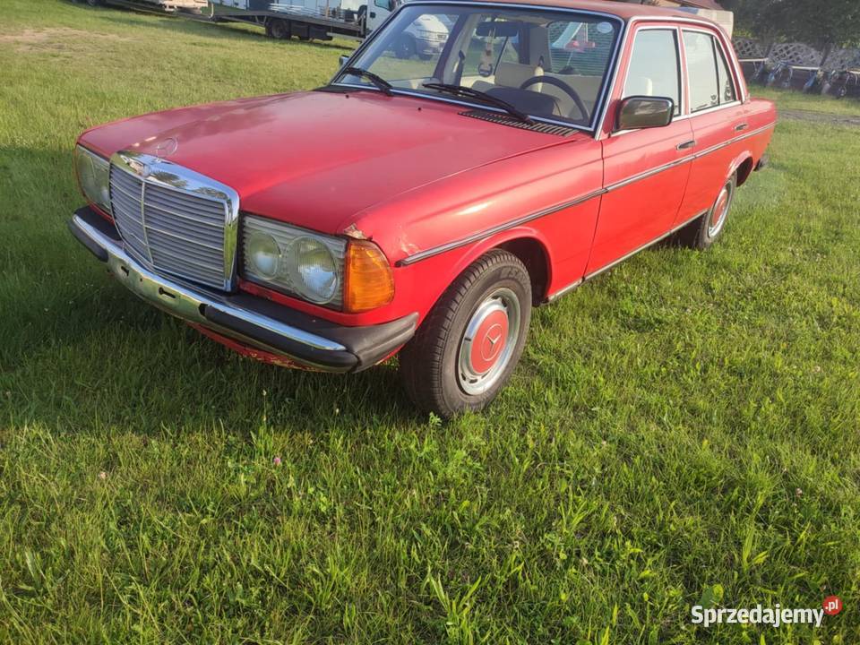 Mercedes W123 20D Beczka pali jeździ Radom