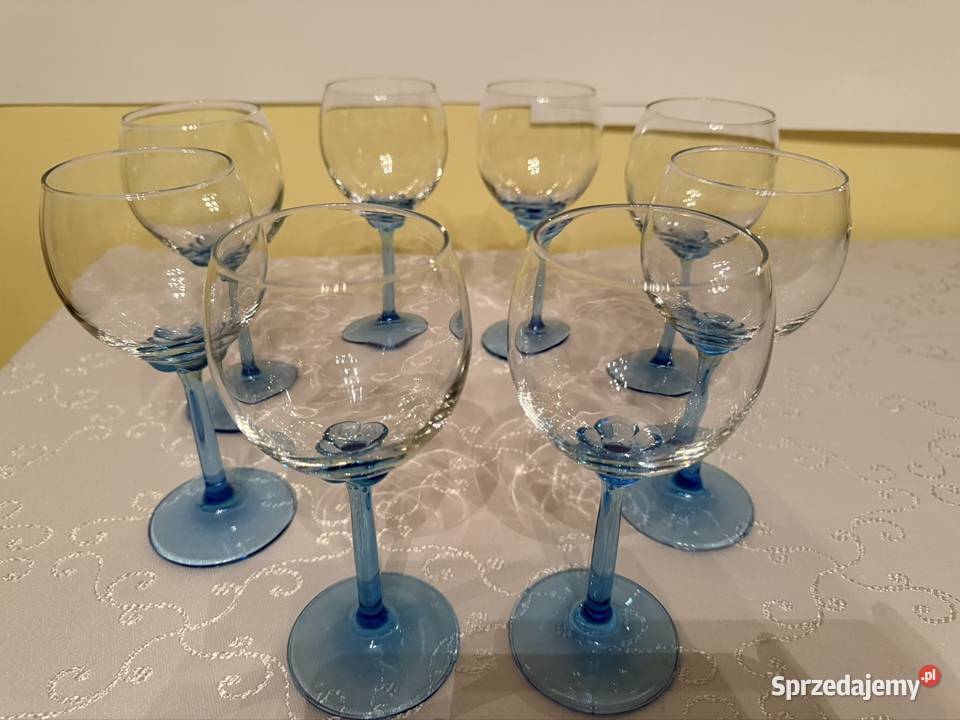 Kieliszki Pucharki Retro Art Deco 300ml Zestaw 8 śląskie Czerwionka-Leszczyny sprzedam