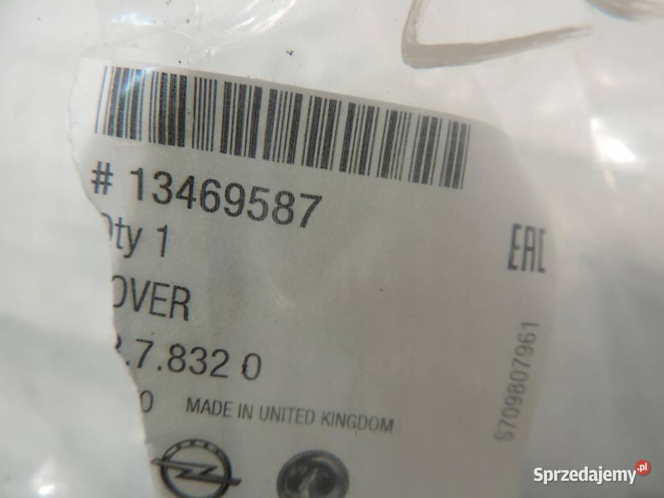KRATKA ZDERZAKA LEWA OPEL ASTRA K V NOWA sprzedam