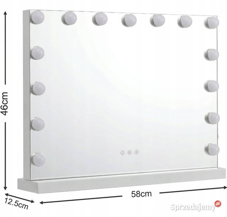 Lusterko Do Makijażu Hollywood Stojące Bełchatów