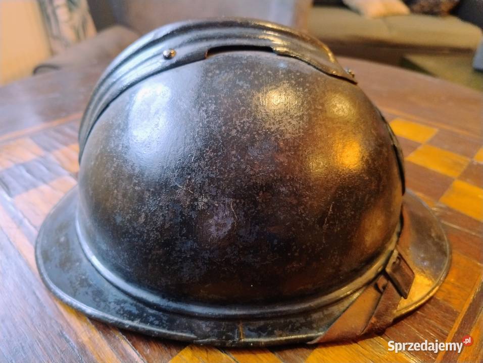Hełm Adrian 1915 Czechoslowacki Antyki, Sztuka, Kolekcje Skrajniwa