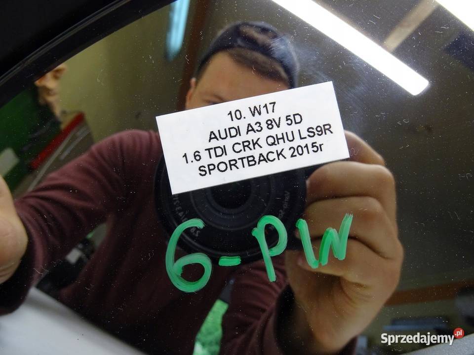 LUSTERKO LEWE LEWY PRZÓD PRZEDNIE AUDI A3 8V 5D osobowe