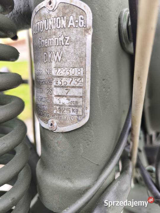 Dkw sb200 zabytkowy pozostałe Pozostałe Bolesławiec sprzedam