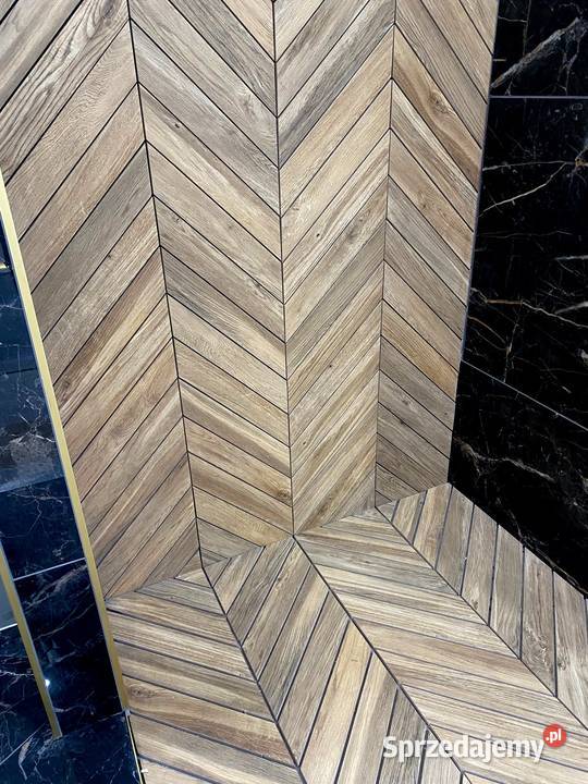Płytki w jodełkę JODEŁKA FRANCUSKA 32x6 CHEVRON łódzkie Łask