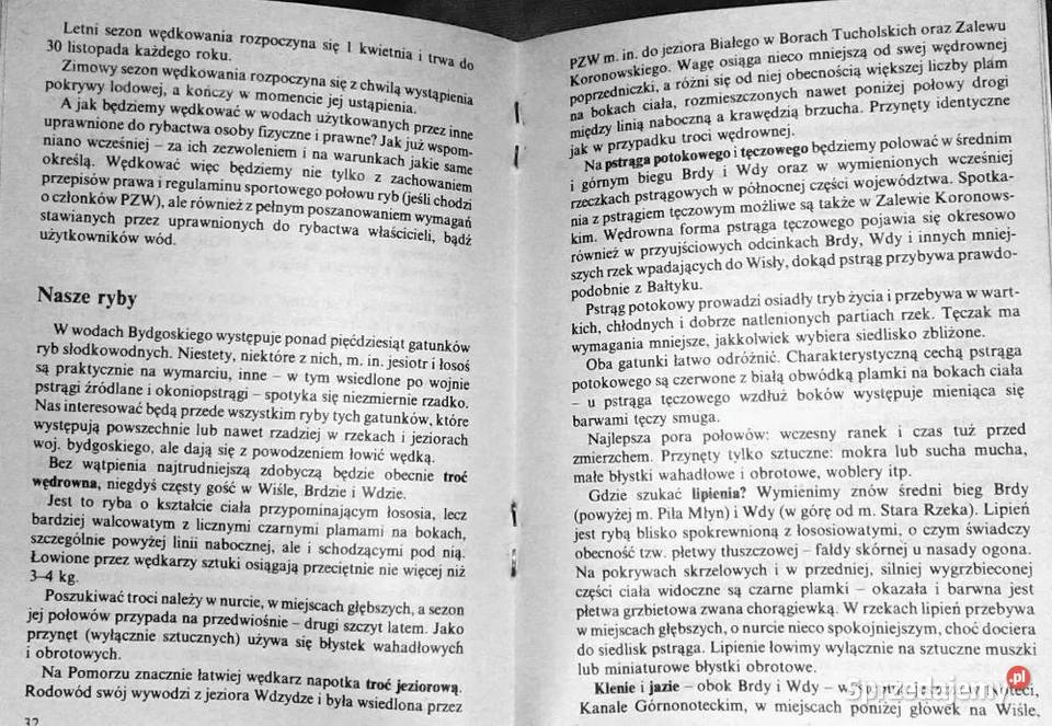 Informator wędkarza Jerzy Ostaszewski miękka Chełm