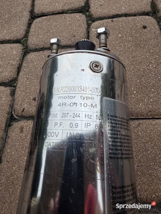 Pompa zanurzeniowa głebinowa hydrofor 11kw