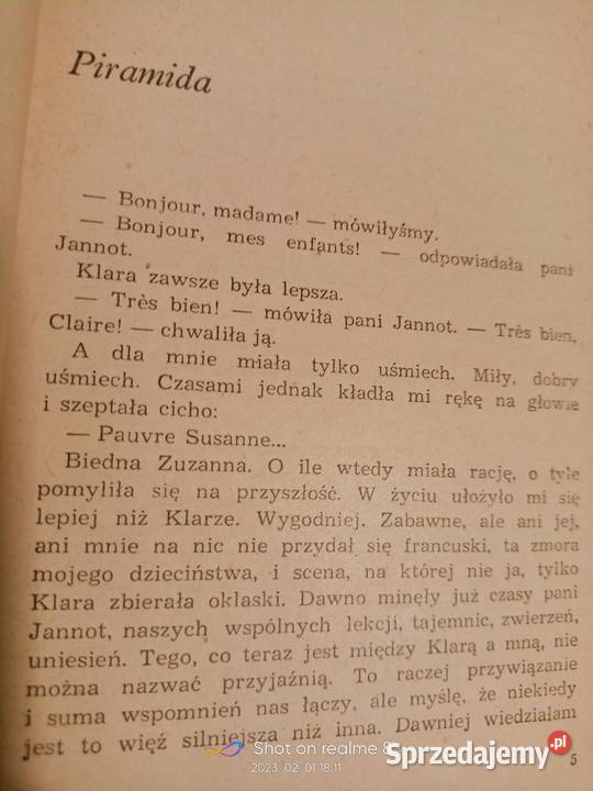 Zapach rumianku Siesicka książki prezenty mazowieckie Warszawa