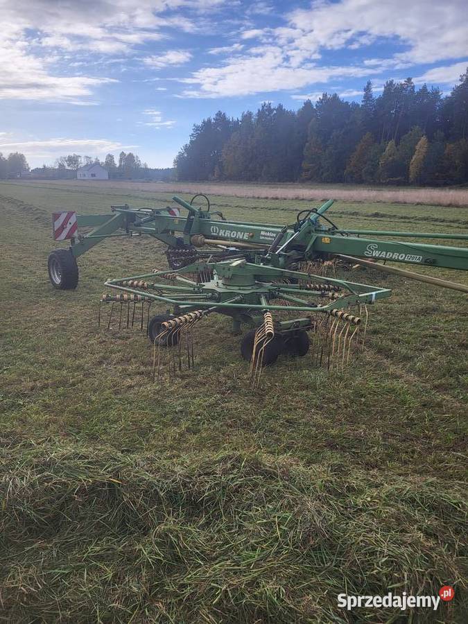 Zgrabiarka dwukaruzelowa krone swadro1201A Krone Rudka