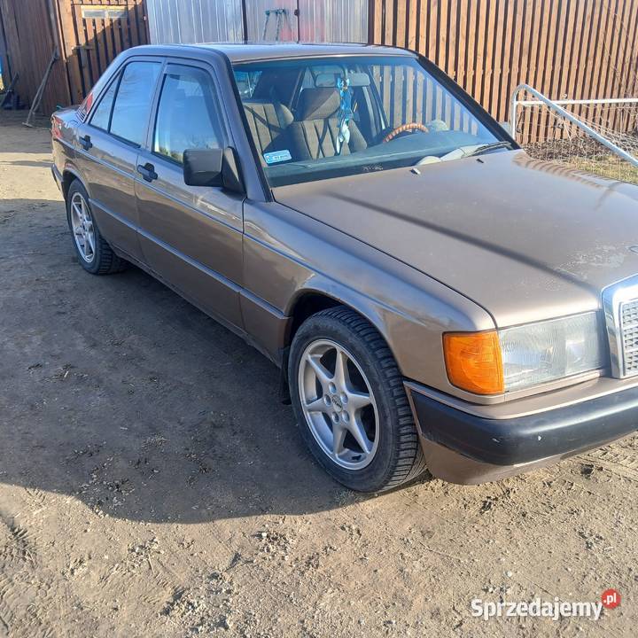 MERCEDES w201 20 Benzyna 1990r benzyna 190 Siedlce