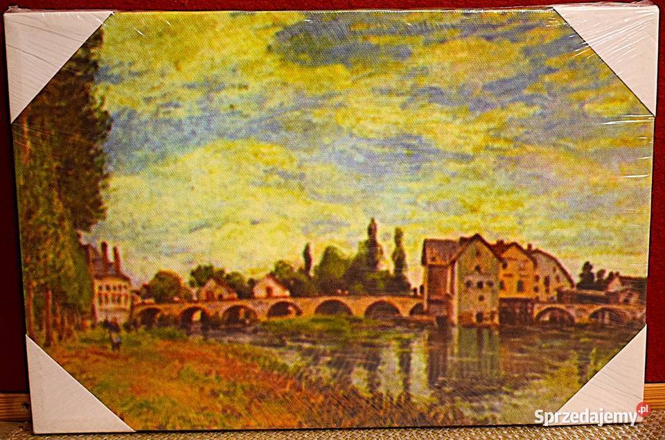 Malarskie pejzaże cztery reprodukcje piąta Chełmno