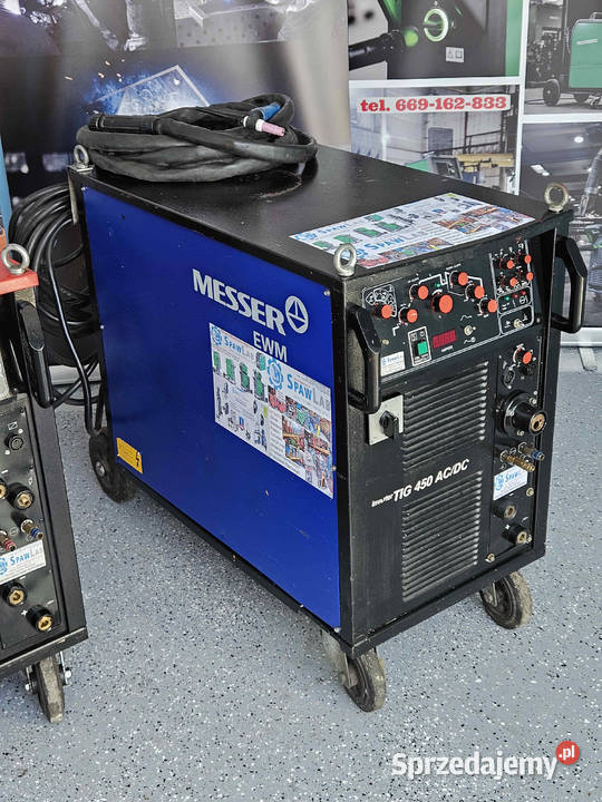 Spawarka EWM Tig 450 Amper AcDc MMA Inwerter Spawarki i lutownice wielkopolskie sprzedam