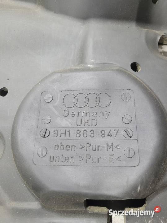 WYGŁUSZENIE ŚCIANY GRODZIOWEJ AUDI A4 B6 CABRIO Przystajń