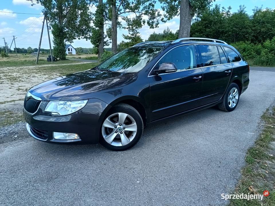 Skoda Superb 16 TDI fotel z pamięcią Super Stan łódzkie Podkonice Miejskie