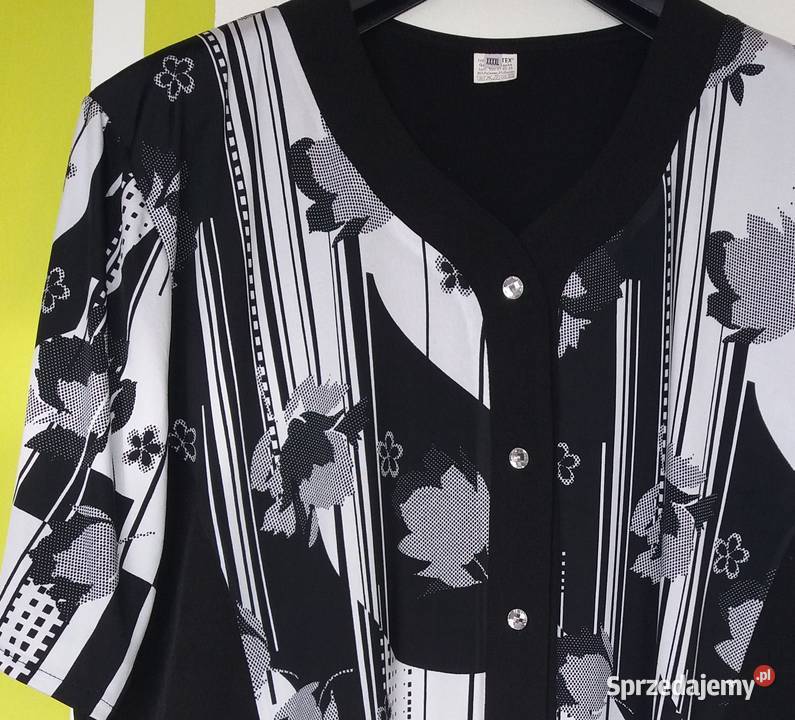 XXXL Elegancka rozpinana nienoszona bluzka Butik