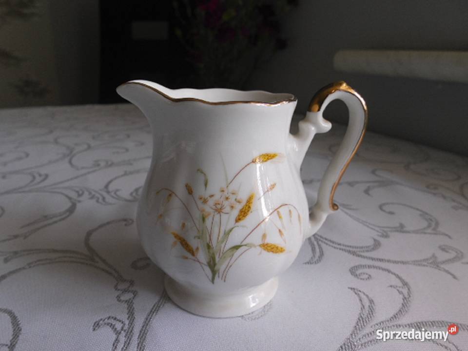 Porcelanowy mlecznik Porcelana i szkło Raszków