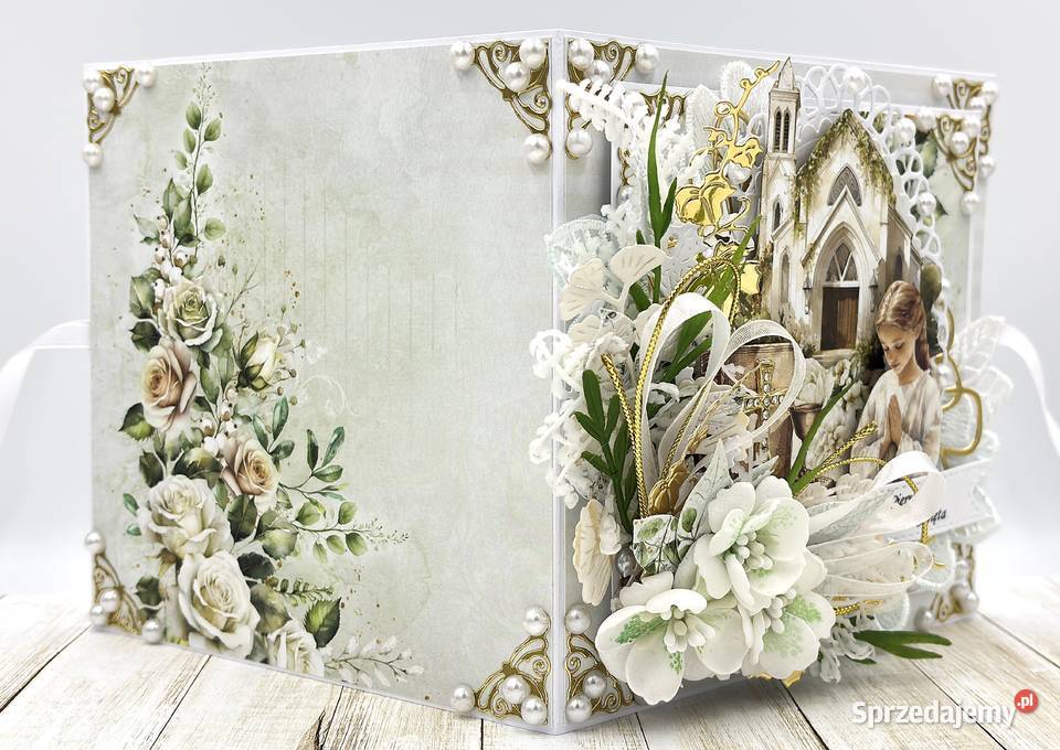 Pamiątka Pierwszej Komunii Świętej Kartka w Zielona Góra