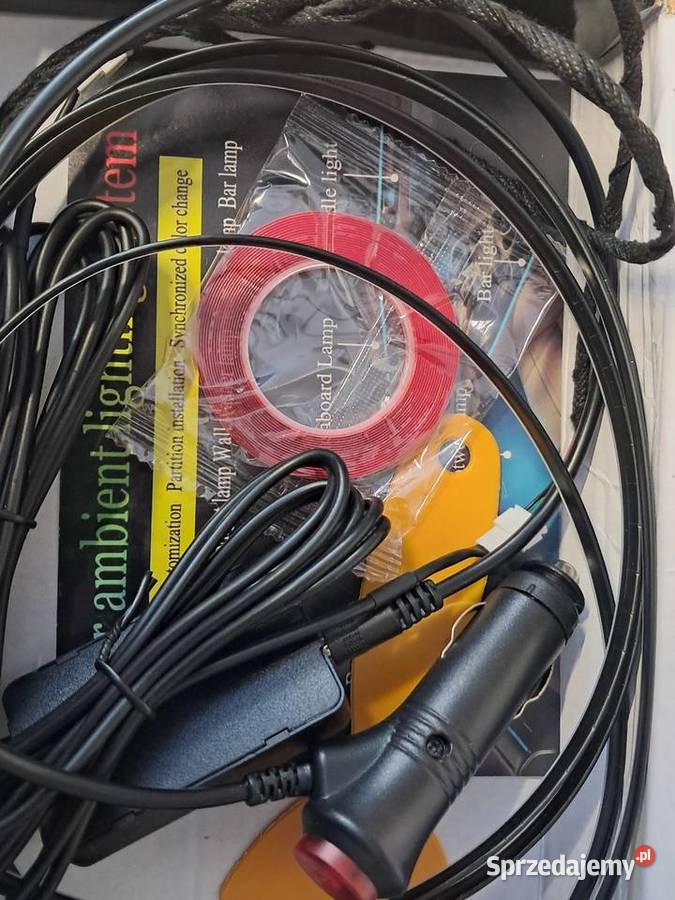 nowe ambientowe oświetlenie do samochodu