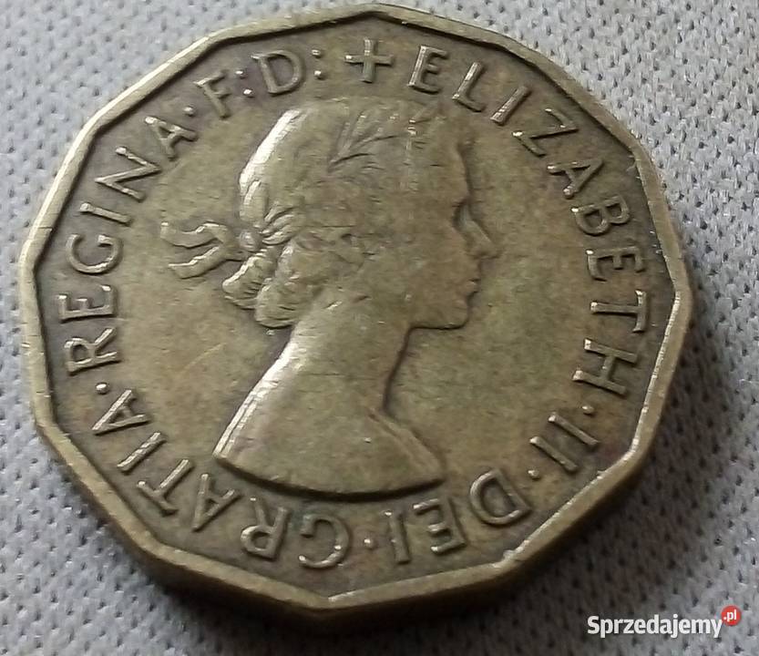 WIELKA BRYTANIATHREE PENCE1956 r Legionowo sprzedam