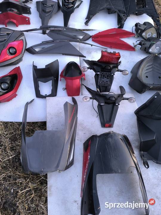 Części Skuter Ferro 50 Lampy plastiki owiewki Plecka Dąbrowa