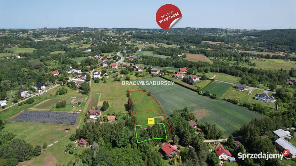 Grunt Grajów 1145m2 małopolskie