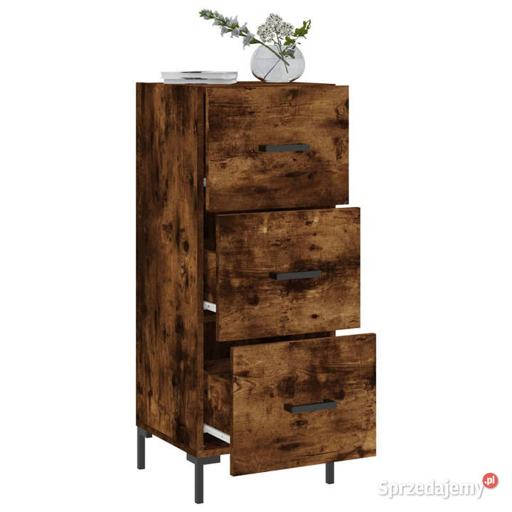 Szafka przydymiony dąb 345x34x90 materiał Szafki Warszawa