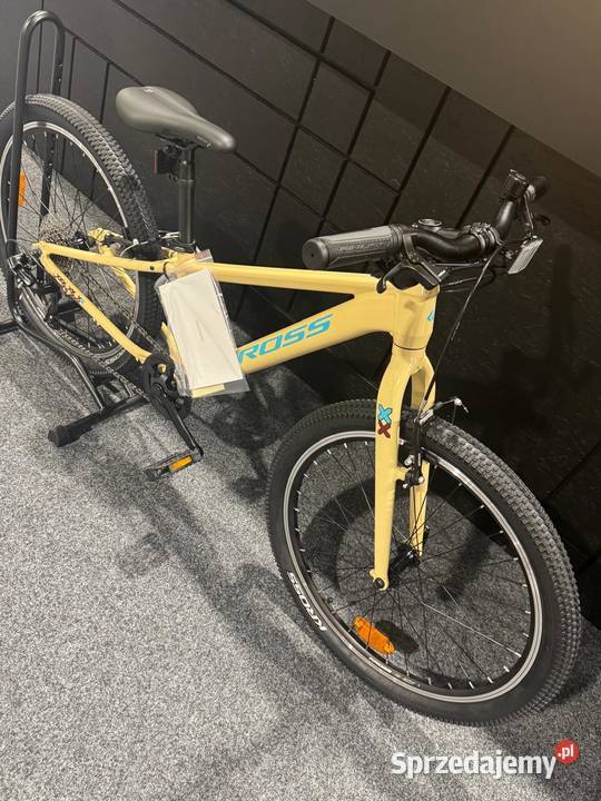 Rower dziecięcy MTB KROSS Level JR 10 Beż Raty 0 Poznań