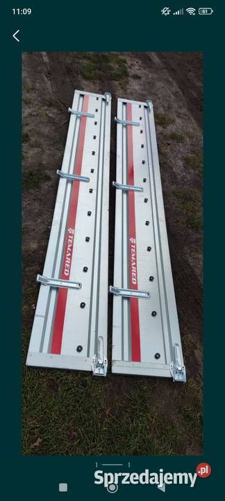 Burty aluminiowe stalowe ocynkowane 400x03 4m 30 Pozostałe sprzedam