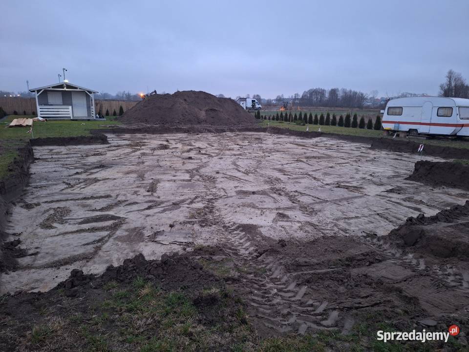 Usługi koparko ładowarkąprace ziemne mazowieckie Pruszków