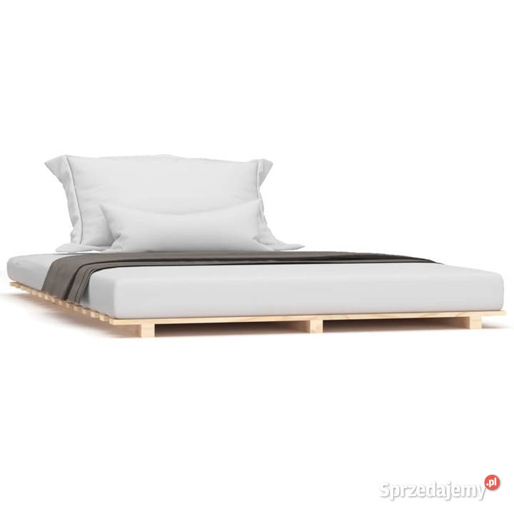 Rama łóżka lite drewno sosnowe 150x200 WM824573