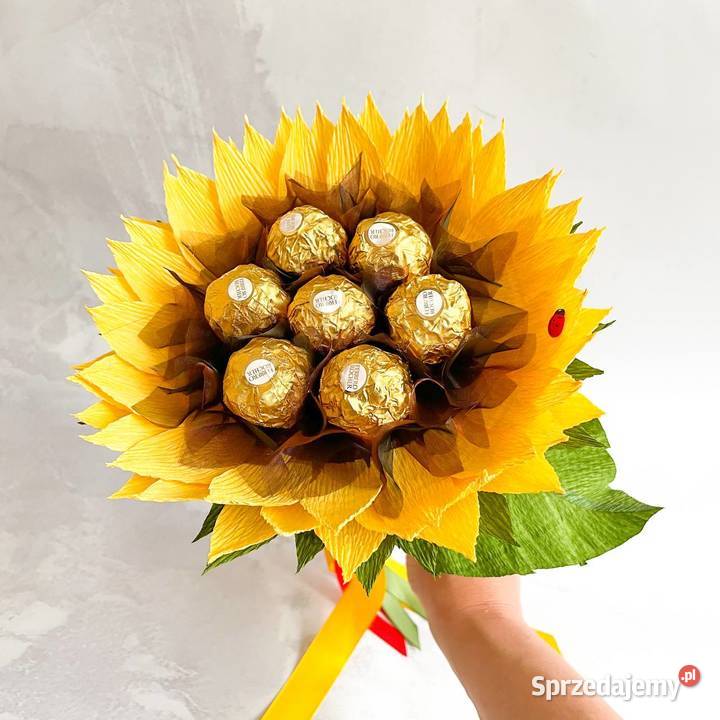 Duży słonecznik z cukierkami rozmiar L Antyki, Sztuka, Kolekcje Zielona Góra sprzedam