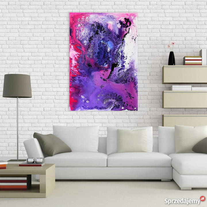 WE WNĘTRZU RÓŻOWEJ MGŁAWICY obraz 100x70 Katowice