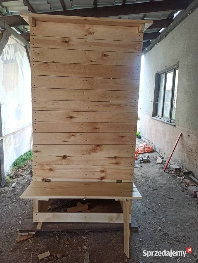 Wc ogrodowe duże toj toj wychodek sławojka Woźniki
