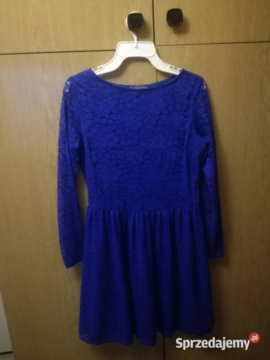 Sprzedam piękną chabrową sukienkę Moda i Styl Białystok