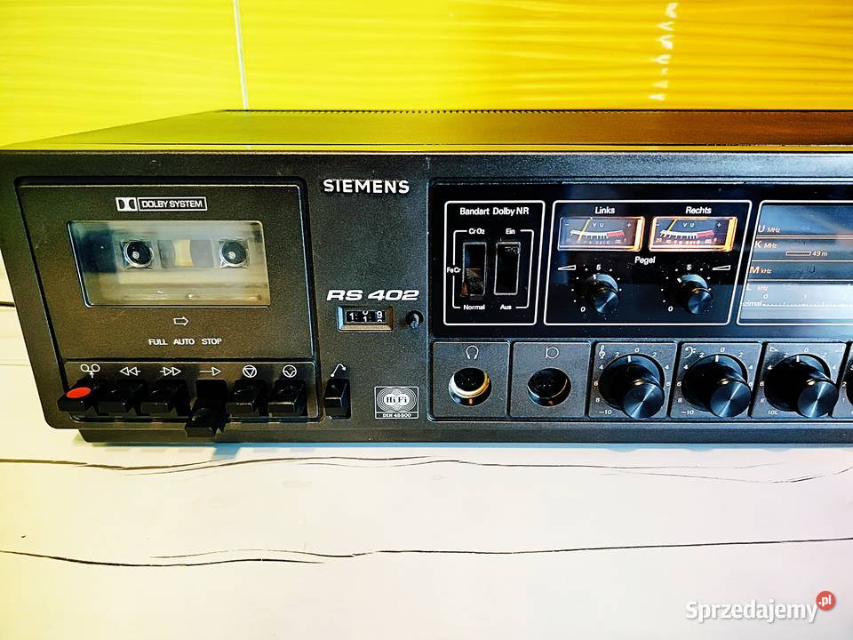 Amplituner z magnetofonem sprawne