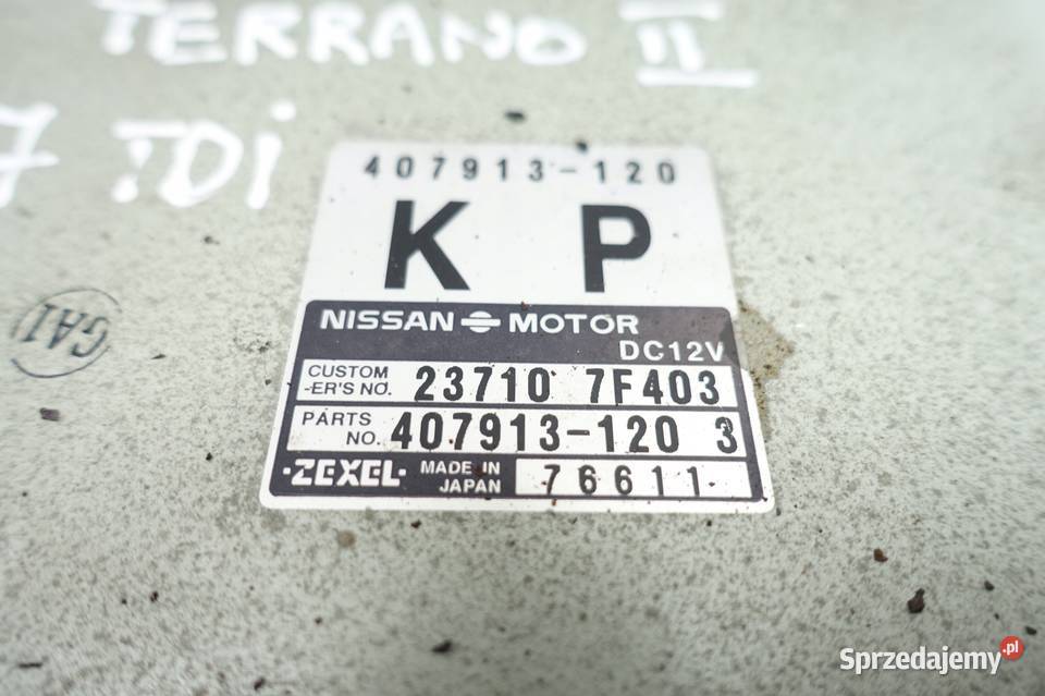 Nissan Terrano II STEROWNIK moduł 237107F403 osobowe Rudka