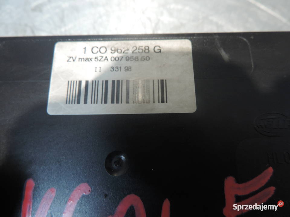 MODUŁ KOMFORTU VW GOLF 4 1C0962258G Komputery