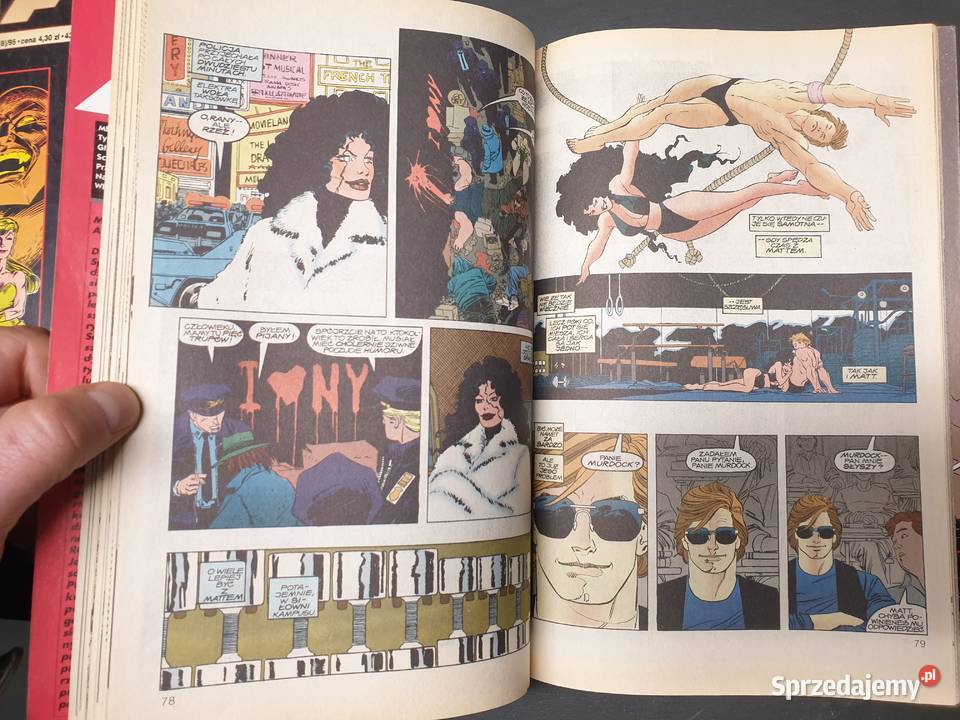 Mega Marvel 2 7 1995 Daredevil Elektra TMSemic Gdynia sprzedam