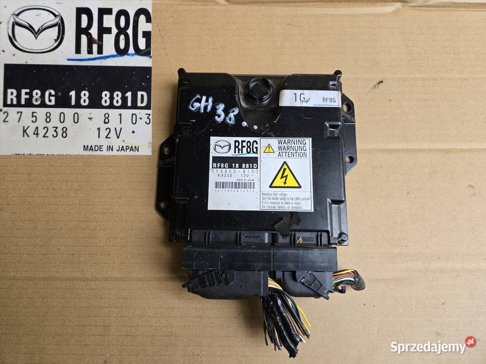 Mazda 6 GH komplet zestaw startowy 20 diesel osobowe