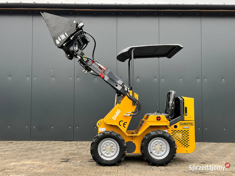 Miniładowarka kołowa skid steer 480 Gnstig D480 nie Kęty sprzedam