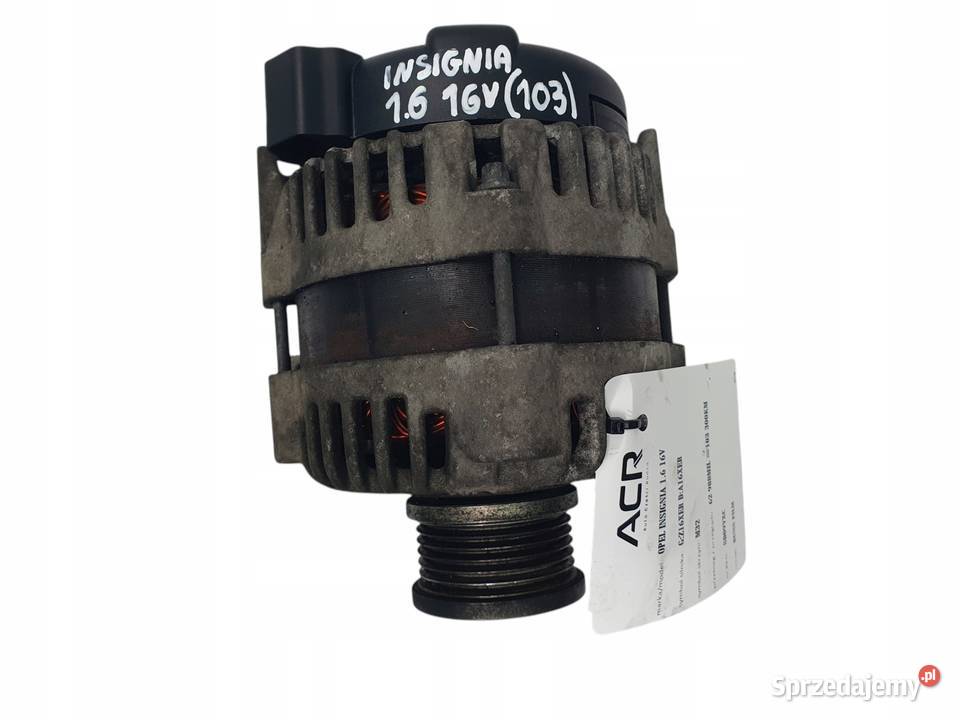ALTERNATOR Opel Insignia A Astra J Cruze 16 Układ elektryczny silnika Chełm