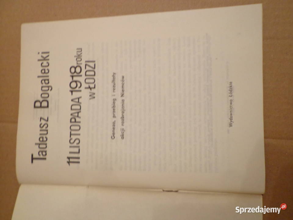 Bartosz Bogalecki 11 listopada 1918 w Łodzi miękka łódzkie Łódź