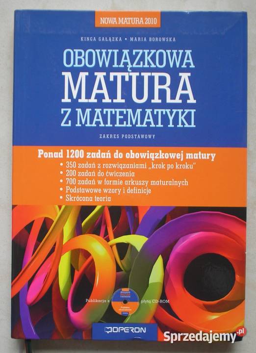 Obowiązkowa matura z matematyki Zakres Podręczniki Kraków
