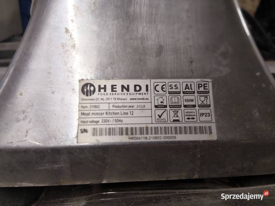 Wilk do mięsa Hendi profi line 210802 Wrocław sprzedam