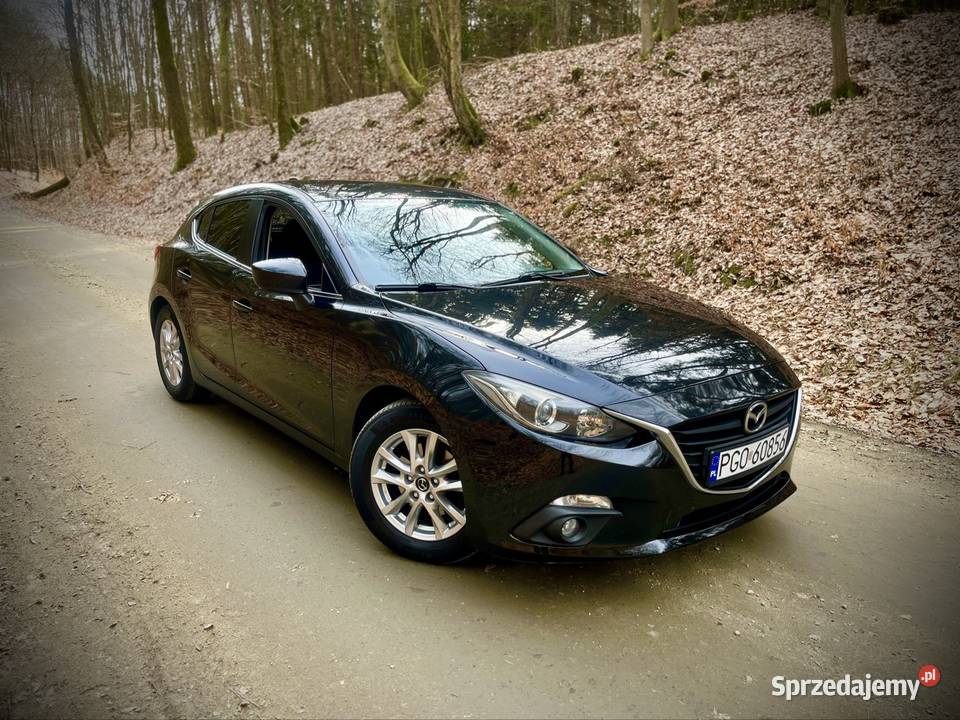 Mazda 3 skyactivd NOWY DPF asystent pasa ruchu Samochody osobowe lubuskie