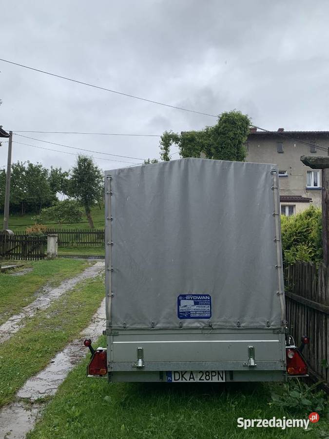 Przyczepka 350x150 Plandeka Rydwan