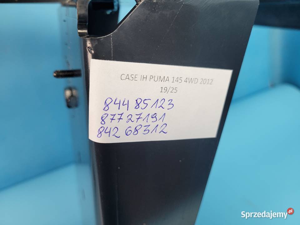 CASE IH PUMA 145 12r WSPORNIK MASKI 84485123 Kabina i karoseria Kolno