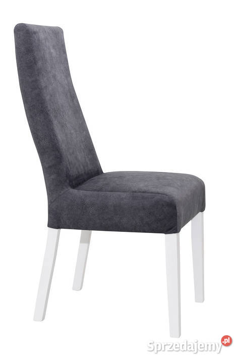 Krzesło tapicerowane szare KOMIN