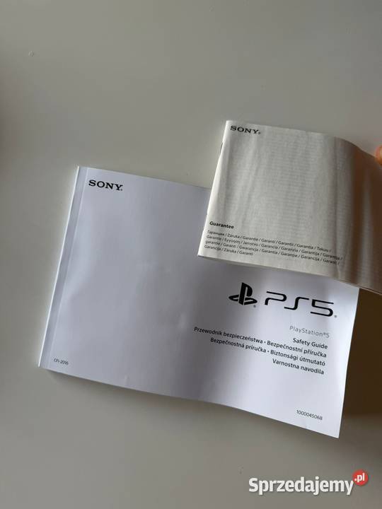 Syndyk sprzeda konsola do gier Play Station 5 Pozostałe Warszawa sprzedam